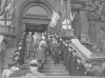 Le Général de Gaulle à Montréal au Québec le 24 juillet 1967